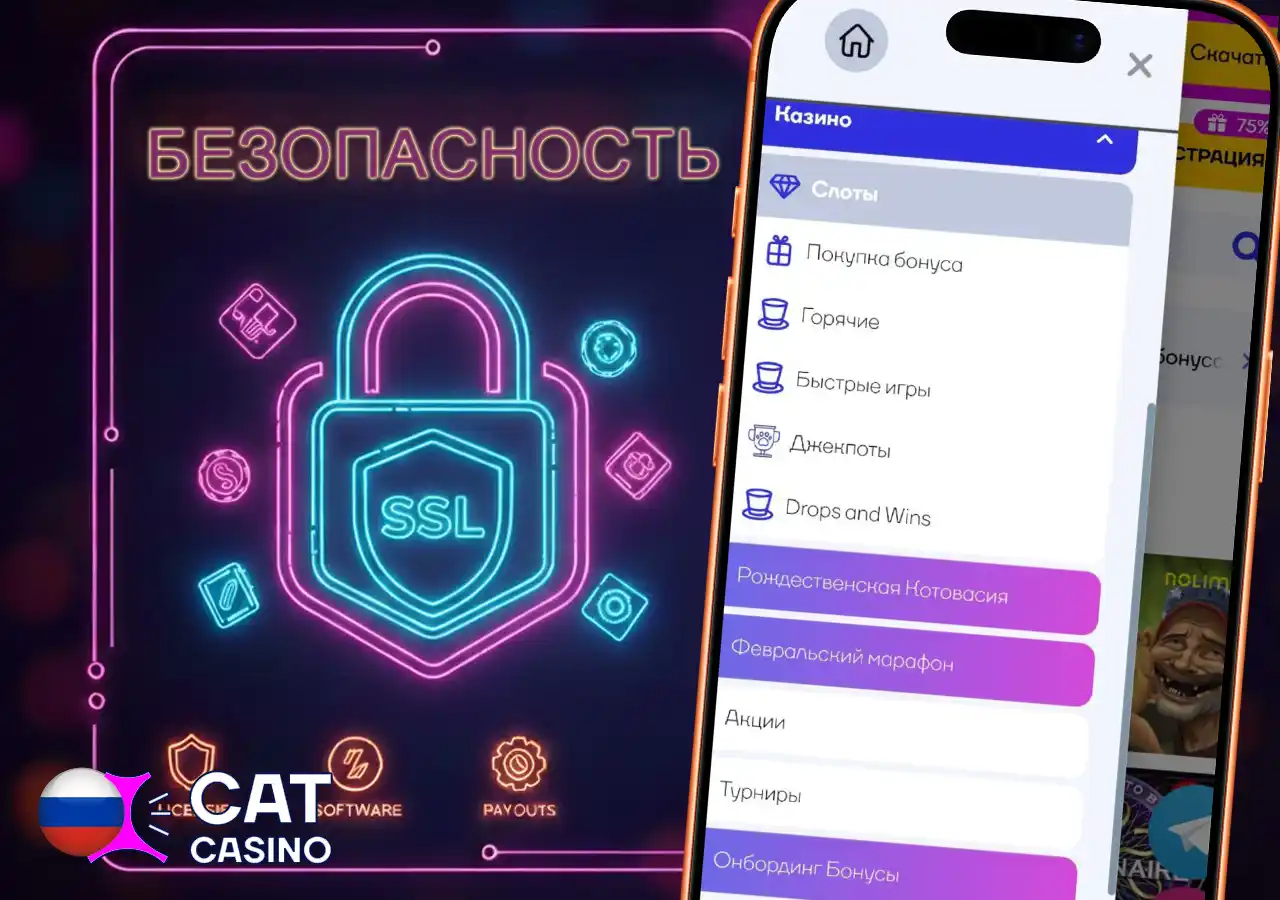 Технологии защиты персональных данных и безопасность транзакций в Cat Casino.